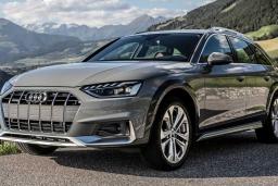 2022 Audi A6 Allroad Prestige Front Left in Cement Grey